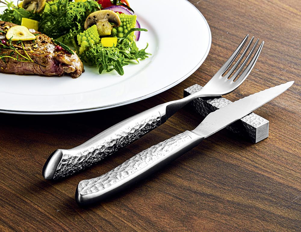 Amazon.co.jp: よこやま 燕熟の技 ステーキナイフ & フォーク EJRS