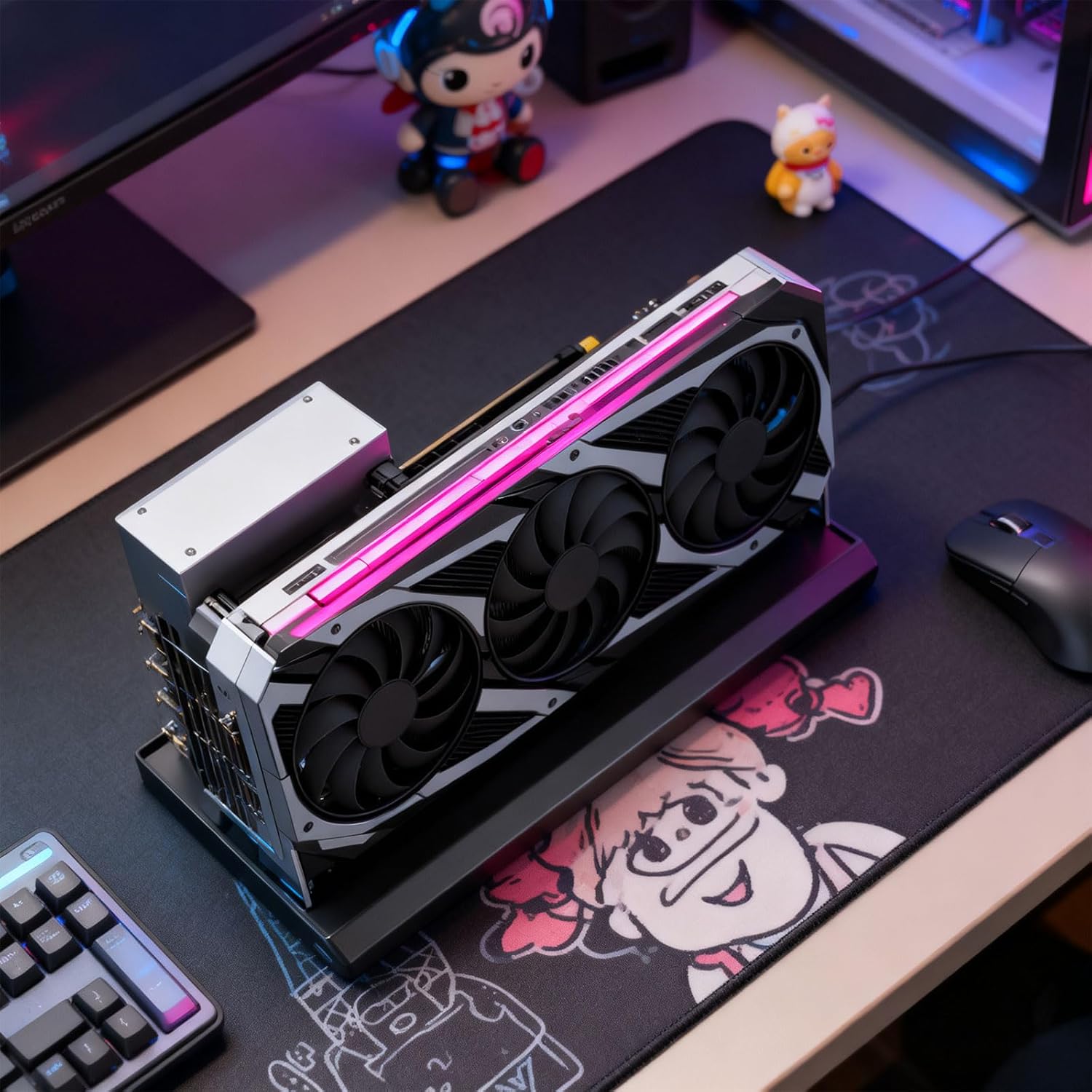 集中ワークロード向けの 7900XTX をサポートする高効率の外部ビジュアル リンクとノートブック用の Play 外部 GPU ドッ