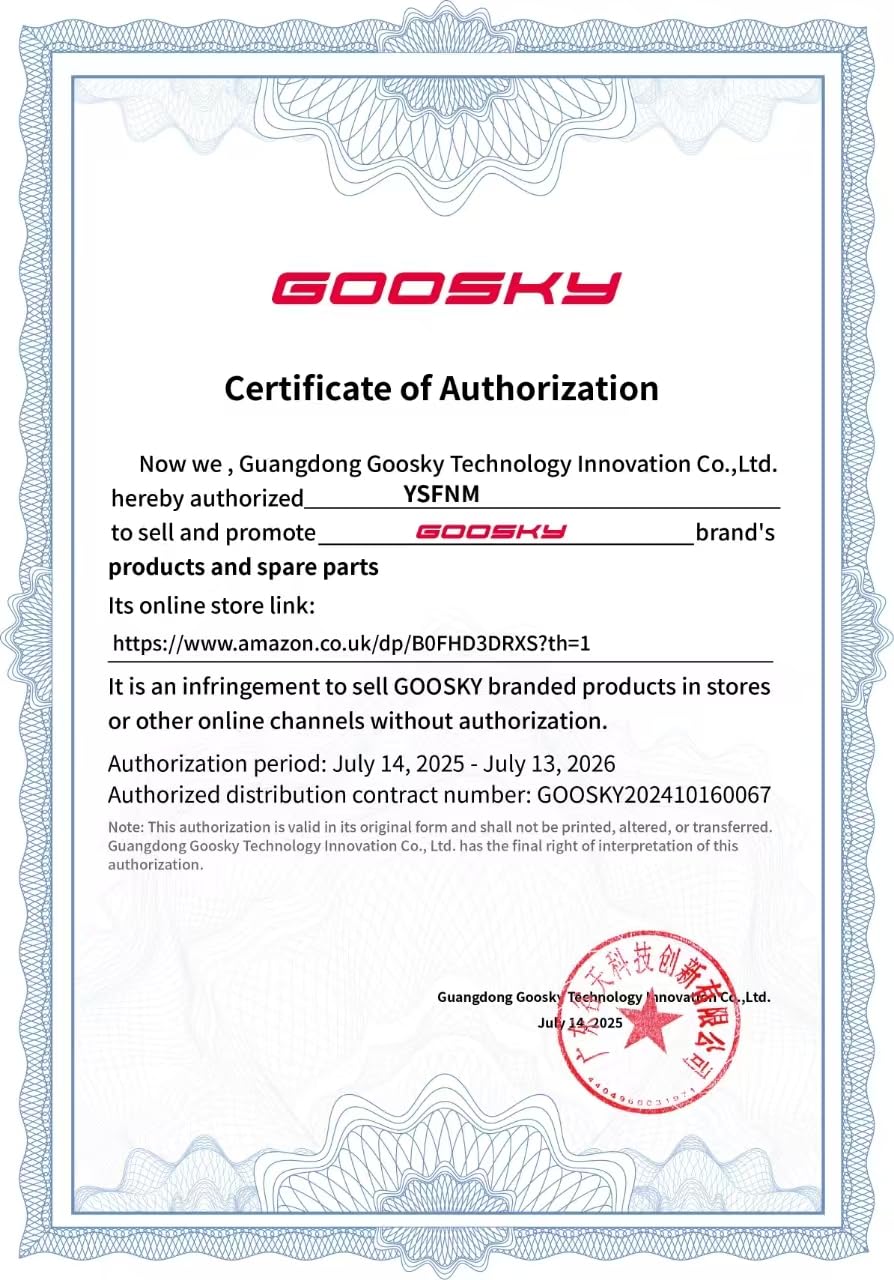 GOOSKY Legend S2 MAX Helicóptero a control remoto para adultos, 2.4G 6CH Dual Brushless Direct Drive 3D Stunt RC Helicóptero modelo, adulto para principiantes (RTF)