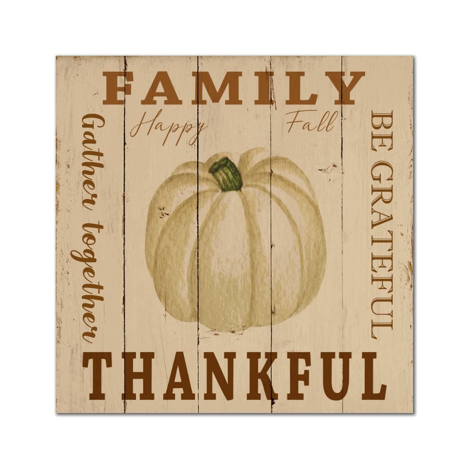 Plaque murale en bois Be Grateful pour embellir rapidement les murs vides