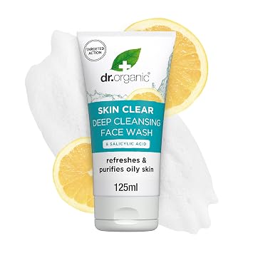 Dr Organic SkinClear Deep Pore Cleansing Face Wash 125ml