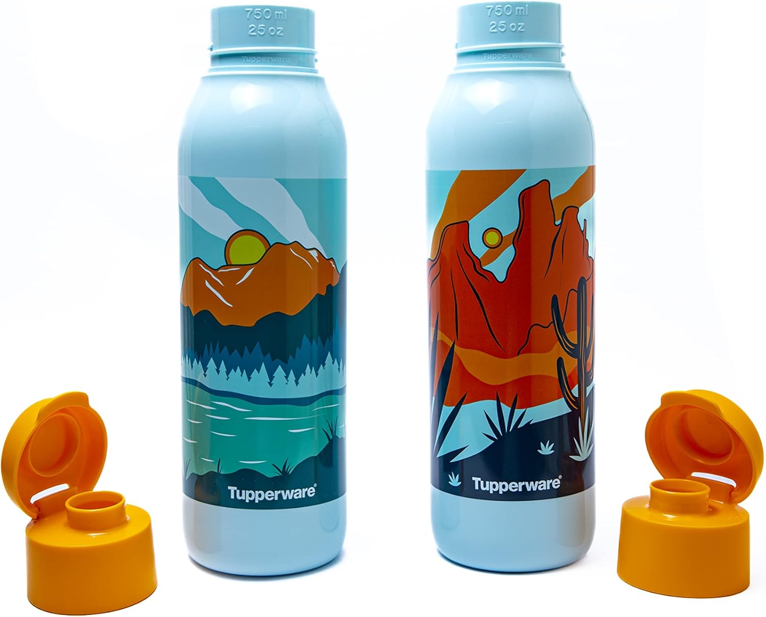 Tupperware Aquasafe Water Bottle CAP , 750ml (No color choice) (25 Ounce)