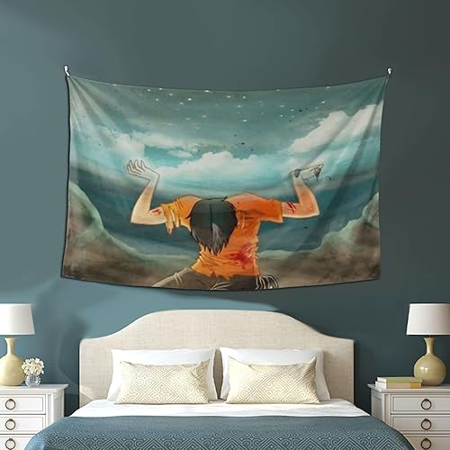 Miniatura 4 de Percy Jackson - Póster de tapiz con texto en inglés "I can do this" para colgar en la pared, tapiz para colgar en la pared, para sala de estar,