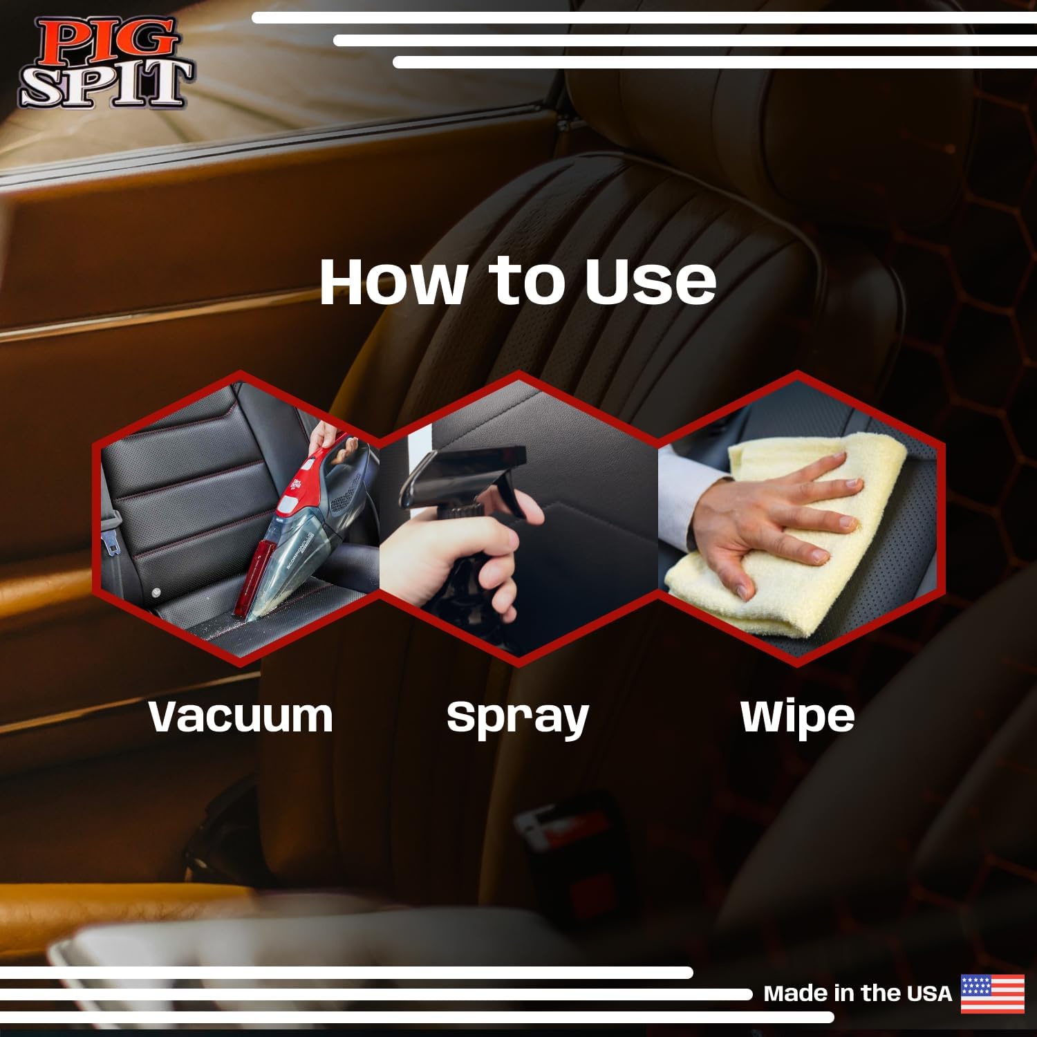 Leather Cleaner, 2-Pack