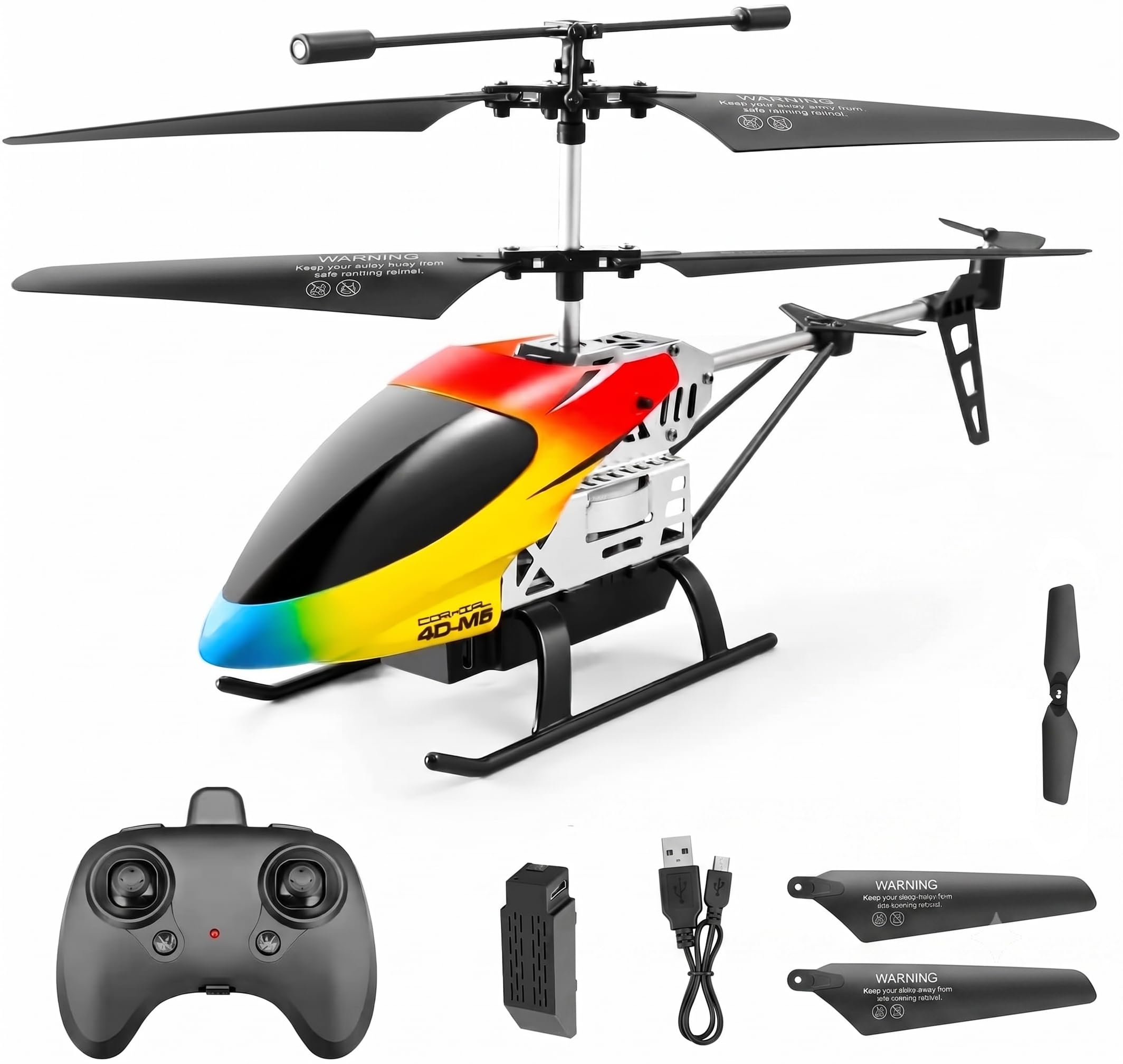 Jack Royal Remote Control Helicopter for Kids Altitude Hold 2.4GHz RC Helicopters with Gyro for Beginner Toys Indoor Flying with 3.5 Channel LED Light Multi Color-image-40