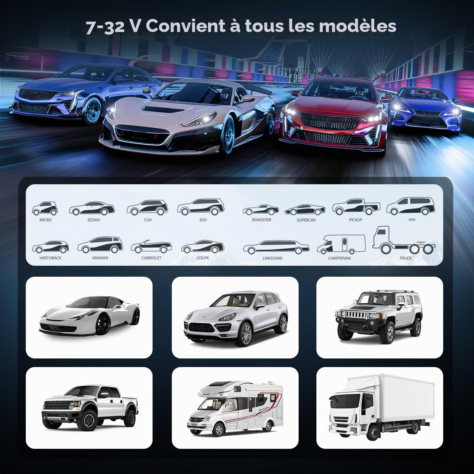 Hodozzy Autoradio Portable Dashcam Voiture sans Fil Carplay Android Auto, écran Tactile IPS 10,26 Pouces Display Carplay Moniteur Enregistrement, Bluetooth, Mirrorlink, émetteur FM Radio AUX+64GB TF