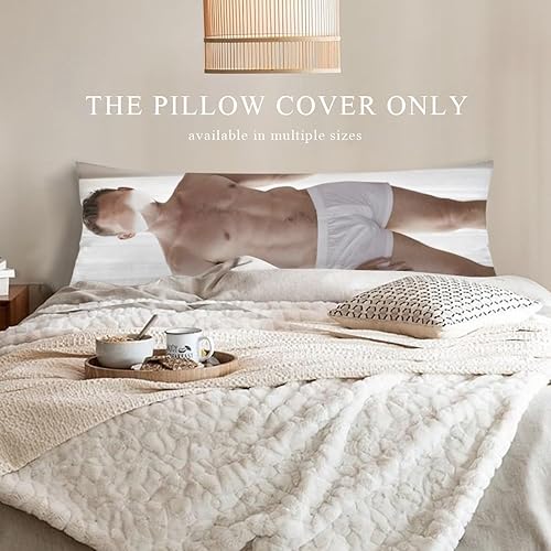 Miniatura 8 de Funda de almohada personalizada con texto de imagen, funda de almohada personalizada de cuerpo de anime Dakimakura para cualquier foto (16 x 40