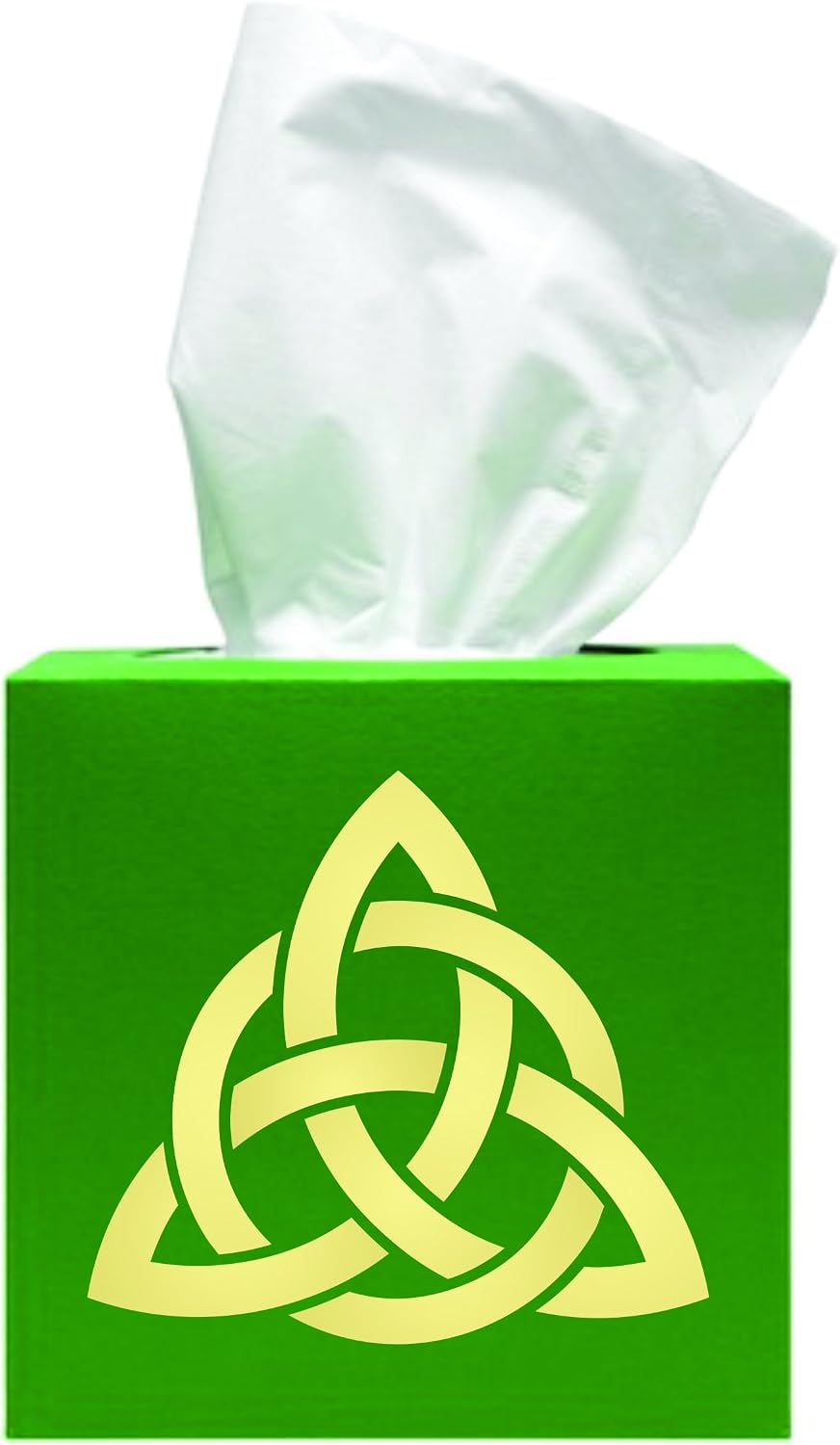 Celtic Trinity Knot Stencil, 6.5 x 6 inch - Geometric Knotwork Sacred Symbol Stencils