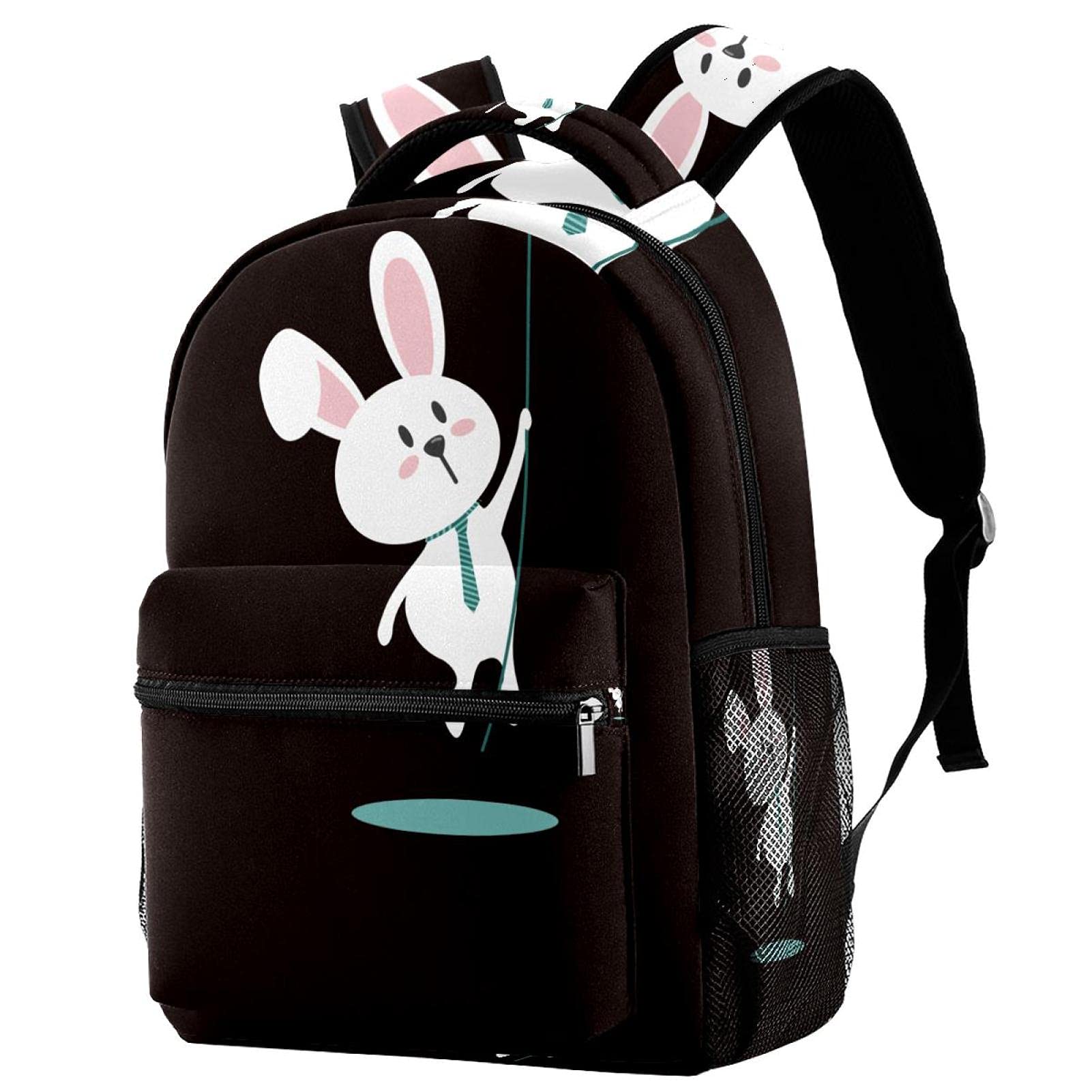 Sac à dos lapin acrobatique suspendu et son porte-bouteille malin - 7