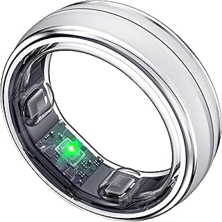 SEEKZERO Smart Ring - No App Subscription, Size First with Sizing Kit, 7-10 Days Battery Life, Activity & Sleep Tracker, S... Price In India