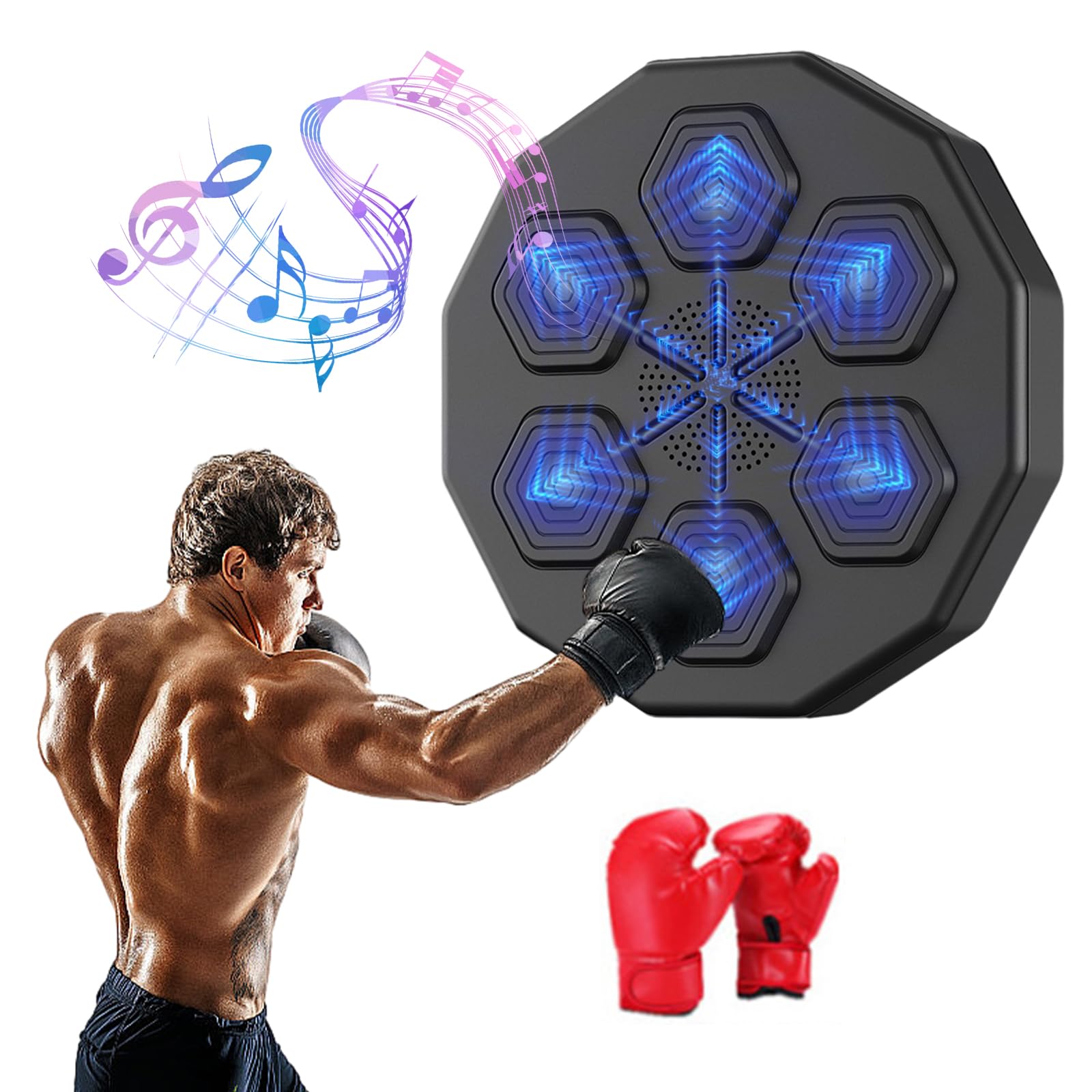 Produktbild von Zacro Musik Boxmaschine, LED Music Boxing Machine, Smart Music Boxing Machine