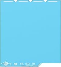 BIQU CryoGrip Pro Frostbite Cold Build Plate for Snap-Maker U1 3D Printer, Spring Steel Sheet, 276 x 301 mm, Room Temperature Printing, Double-Sided