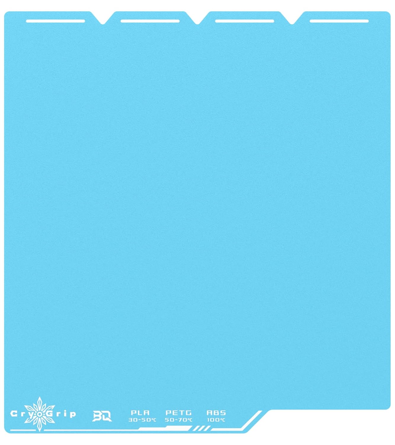 BIQU Cryogrip Pro Frostbite Cold Build Plate Compatible with Snapmaker U1 3D Printer 276x301MM Panda Build Plate Double-Sided Upgrade Room Temperature Print Removable Surface Platform