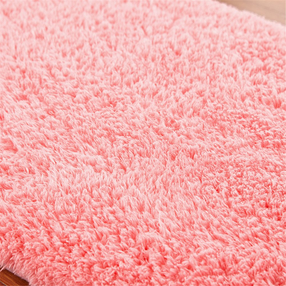 tappeti Salotto Pelo Lungo Moderni Quadrati tappeti Lavabili in Lavatrice Salotto Rosso 160x200cm