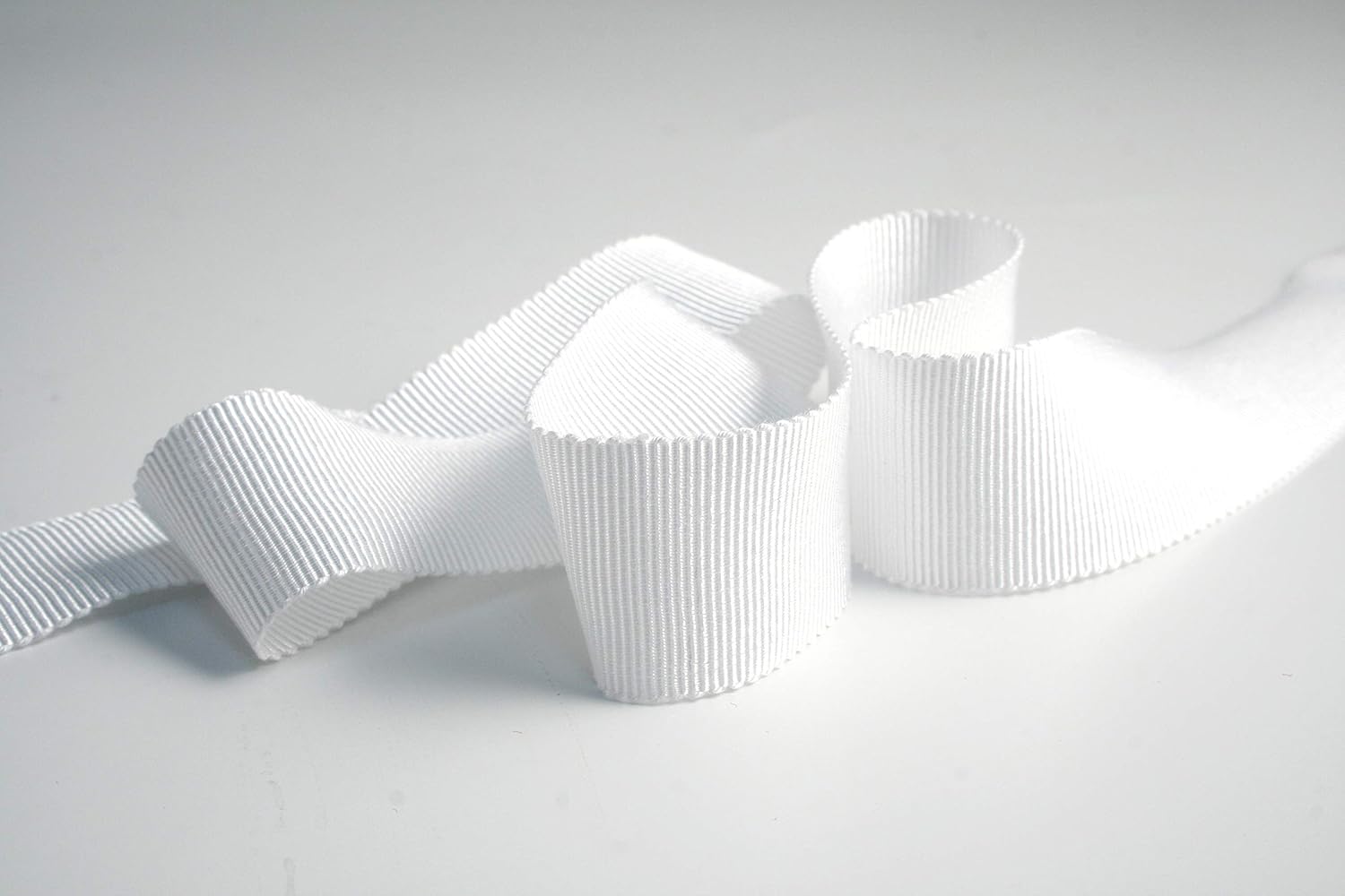 1/2"(12mm) 100% Rayon Petersham Ribbon 33yds (150 Natural)
