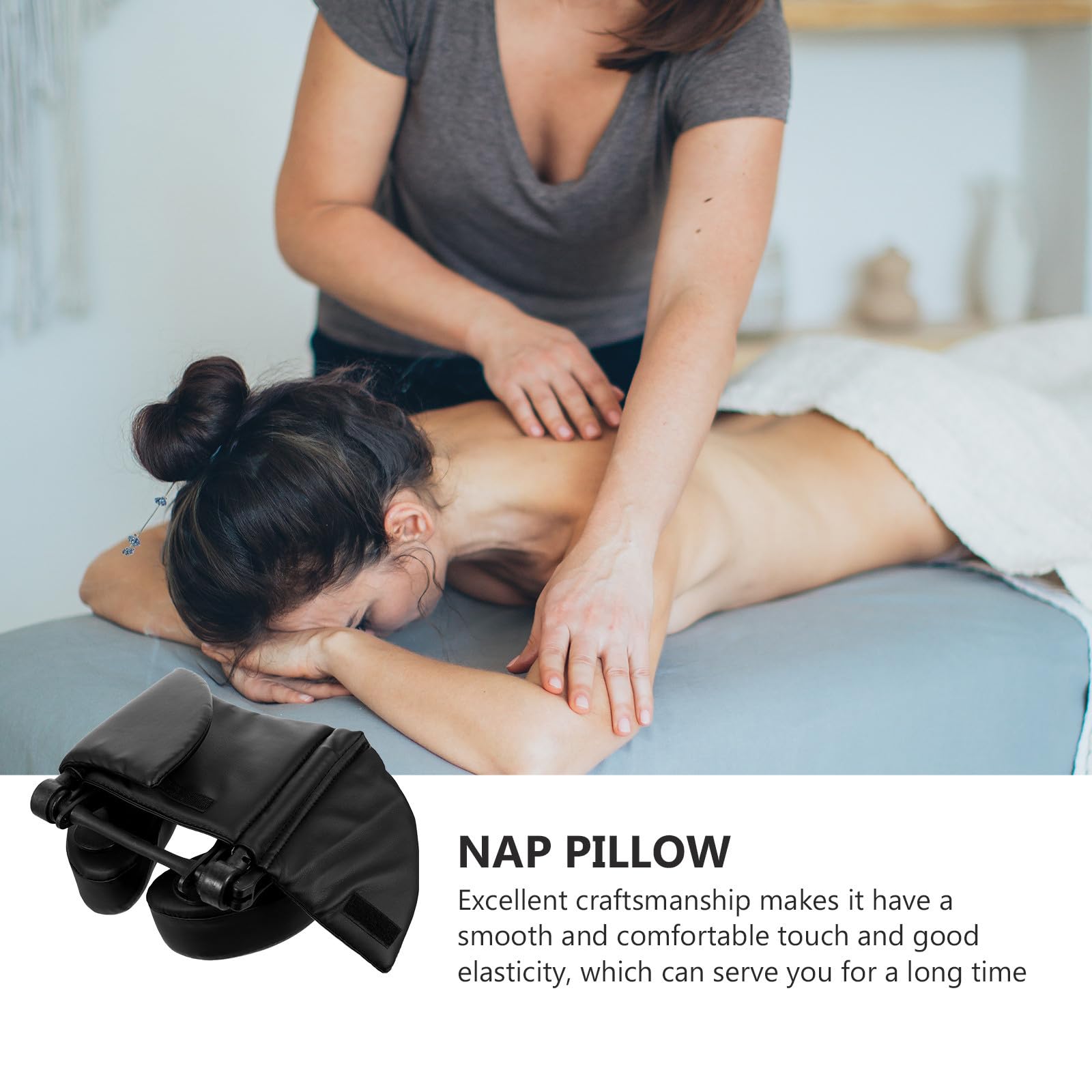 Gesichtskissen Weihnachten Party für Massageliege, Verstellbar, Schwarz