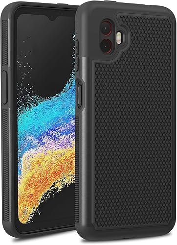 BNIUT Funda para Samsung Galaxy XCover6 Pro Fundas protectoras a prueba de golpes con carcasa rígida híbrida texturizada resistente - Protección a