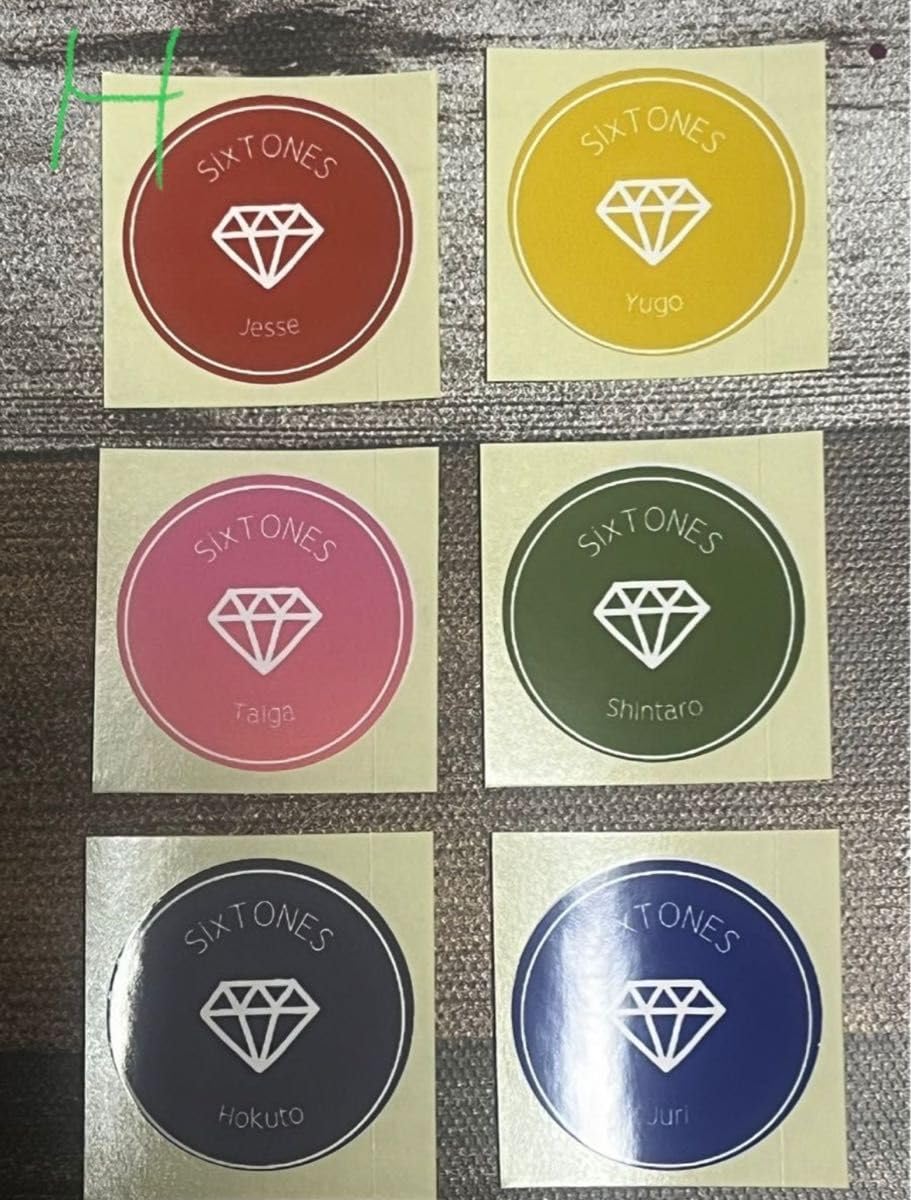 Amazon.co.jp: SixTONES 推し活 ステッカー シール : 文房具・オフィス用品