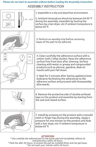 Miniatura 8 de OMAC Tapas de cubierta de espejo lateral para Mini Cooper Coupe R58 2013-2015 acero inoxidable 2x