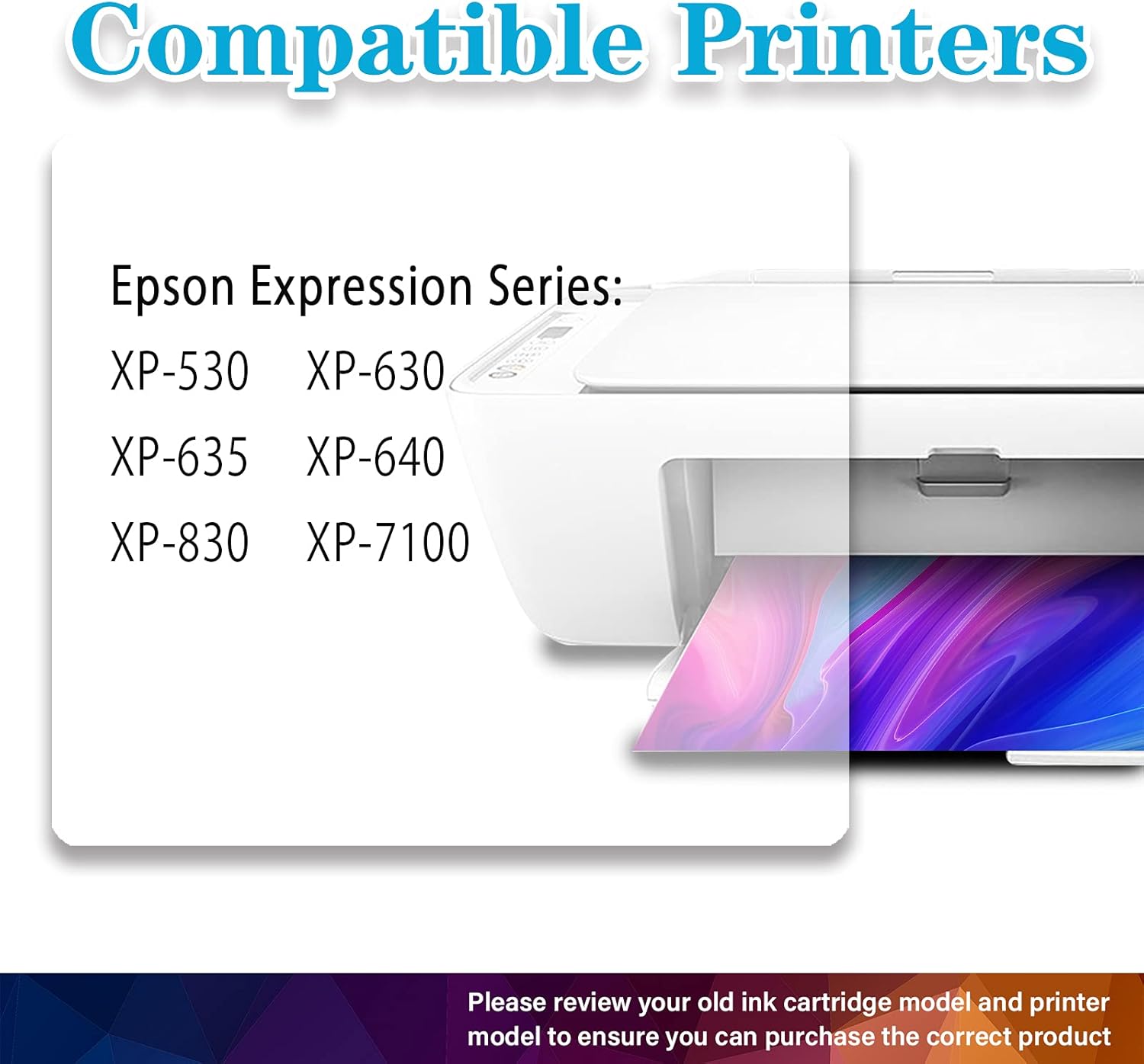 Free Shipping Over $50 Drnoae Remanufactured Ink Cartridge Replacement for Epson 410XL 410 XL T410XL to use with Expression XP-630 XP-7100 XP-830 XP-640 XP-530 (Black, Cyan, Magenta, Yellow, Photo Black) 5 Pack