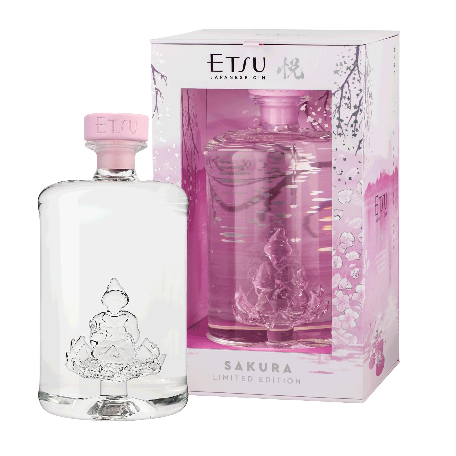 Etsu Japanese Gin SAKURA Limited Edition 43% Vol. 0,7l in Giftbox