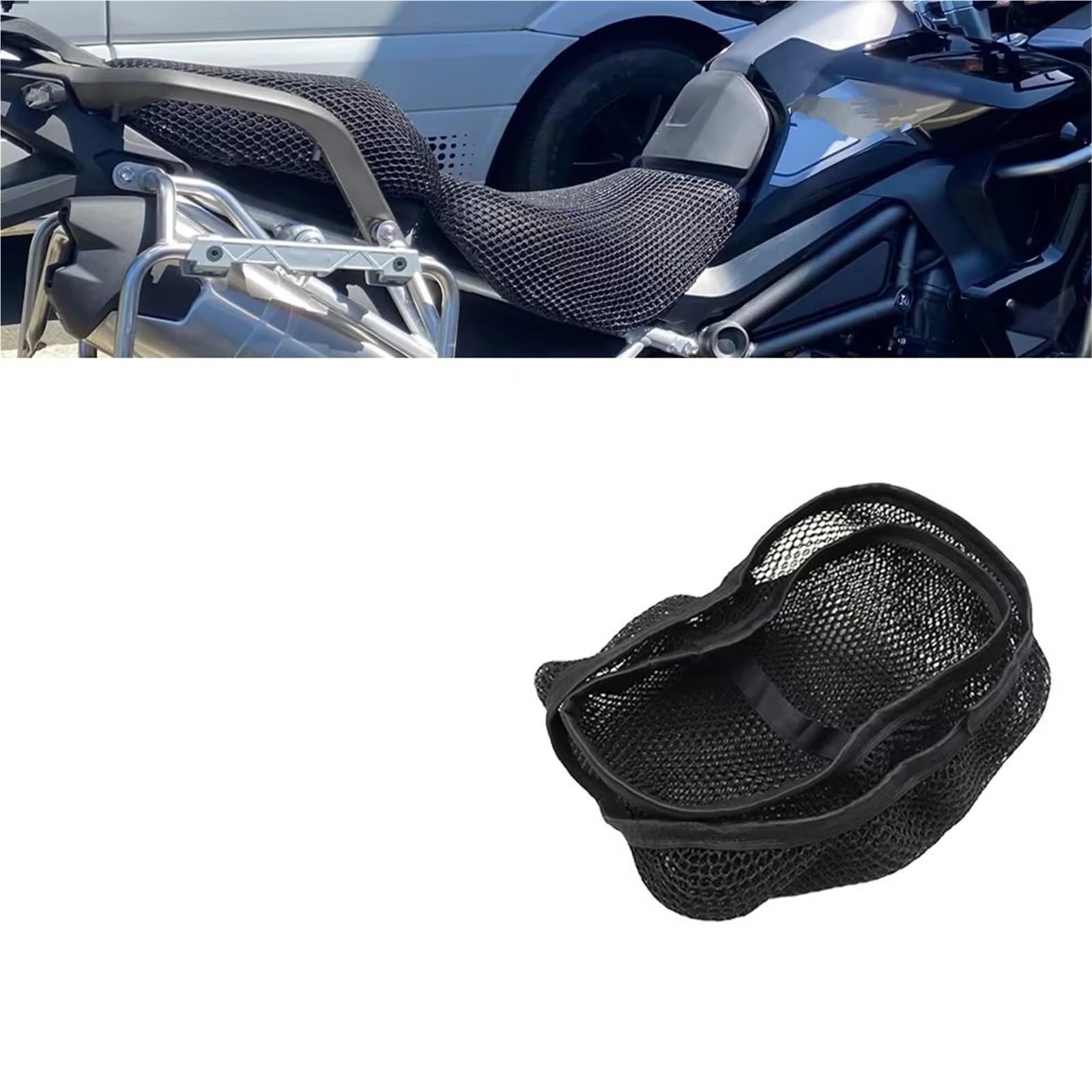Moto Copri Sedili Per Tiger1200 Per Tiger 1200GT Per 1200 GT RALLY Coprisedile per moto Cuscino di protezione isolante traspirante