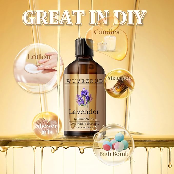 Aceite Esencial de Lavanda 150 ml - 100% Puro y Natural miniatura 5
