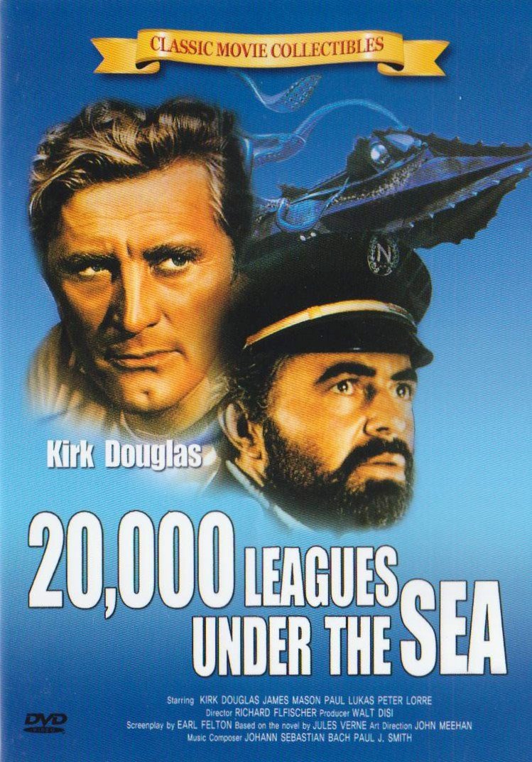 Amazon.com: 20,000 Leagues Under the Sea (1954) Kirk Douglas [All