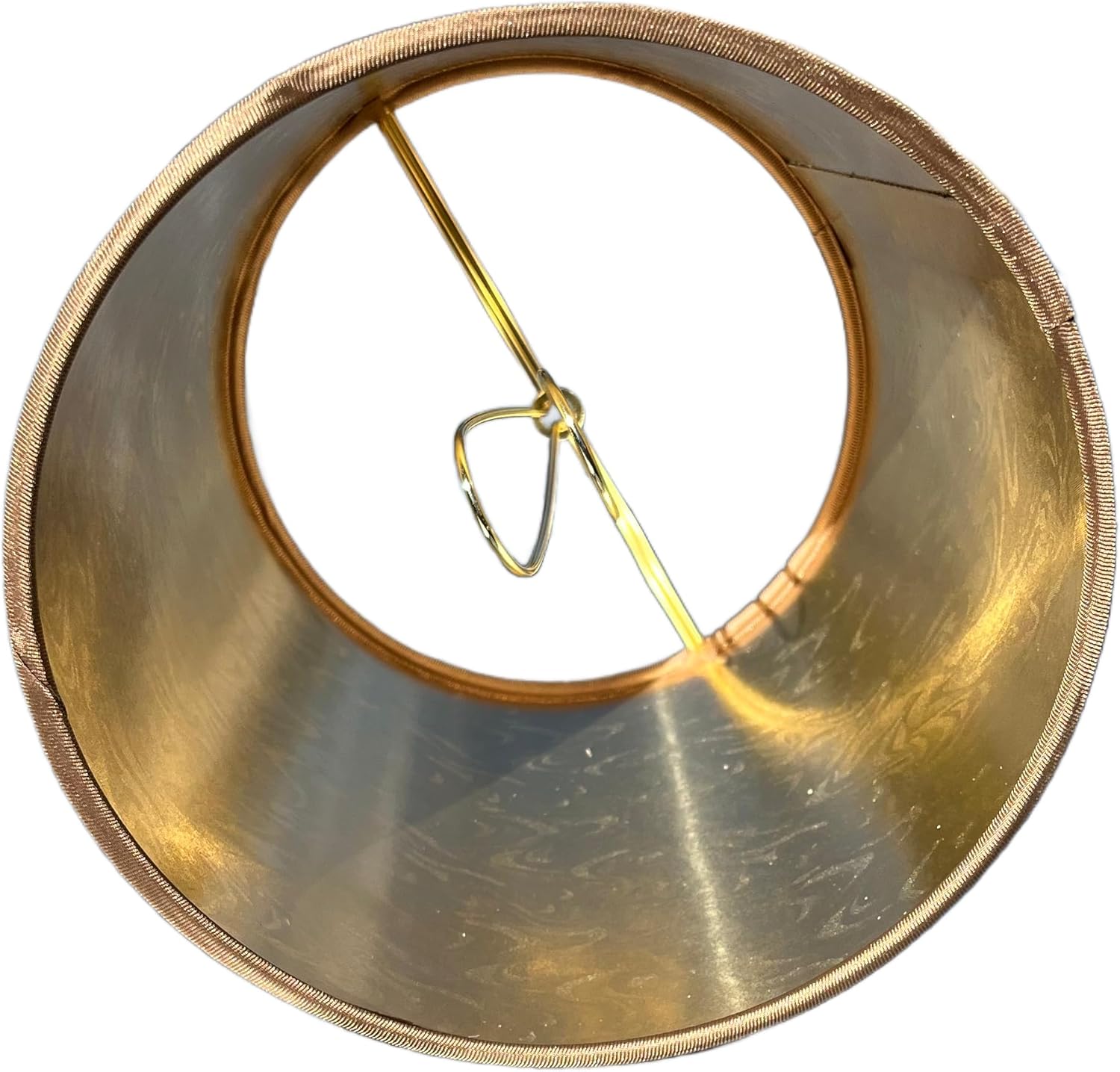 Black and Gold Trim Lampshade