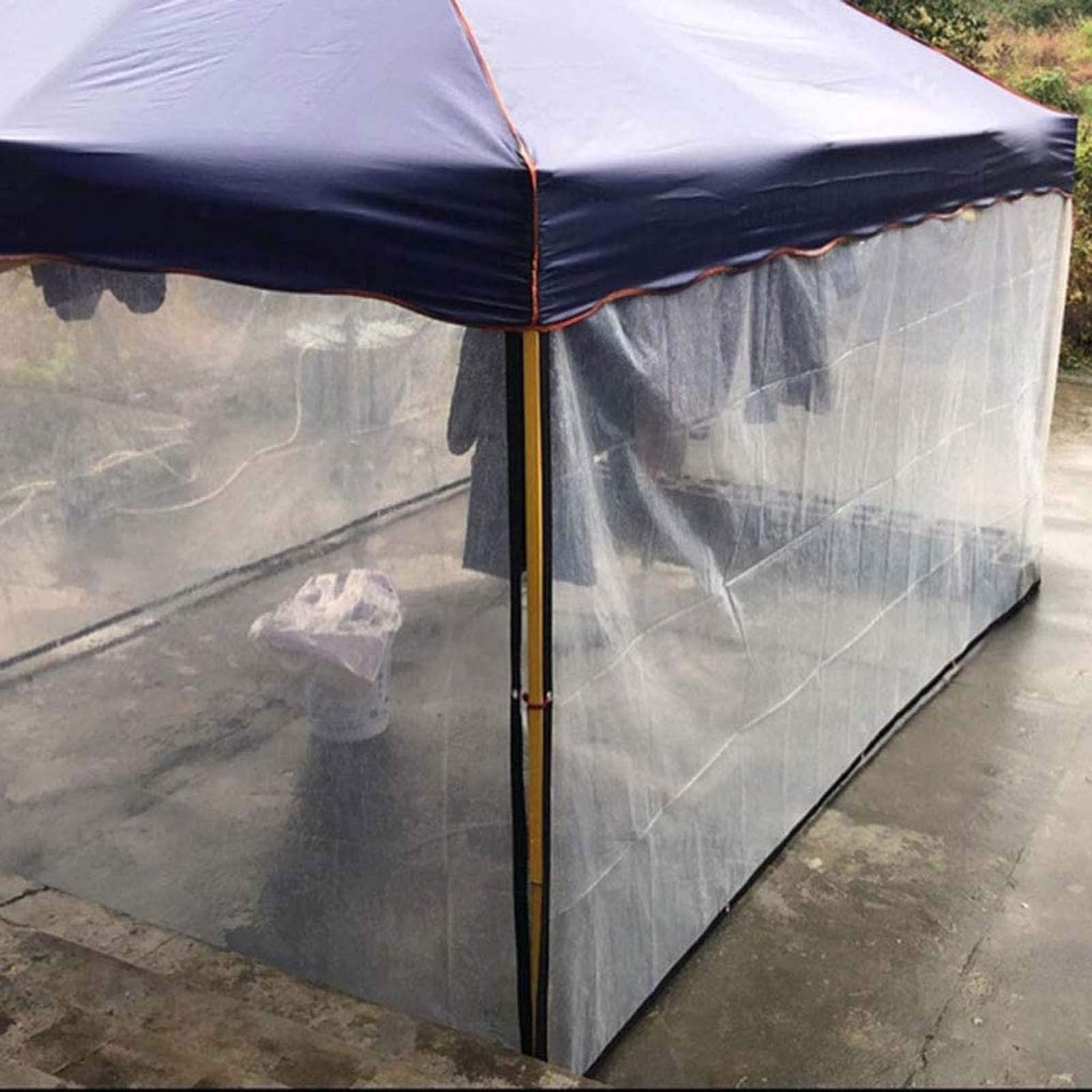 Lona impermeable resistente de 16 pies x 20 pies, lona transparente resistente a los rayos UV con ojales para coches, jardín, uso al aire libre, solución de cubierta a prueba de desgarros