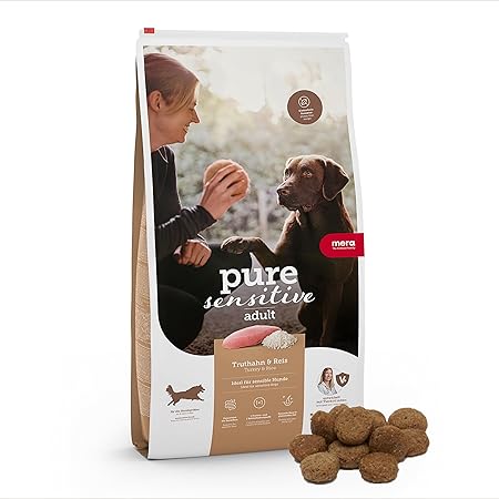 MERA Pure Sensitive Truthahn & Reis Hypoallergenes Hundefutter 12,5 kg