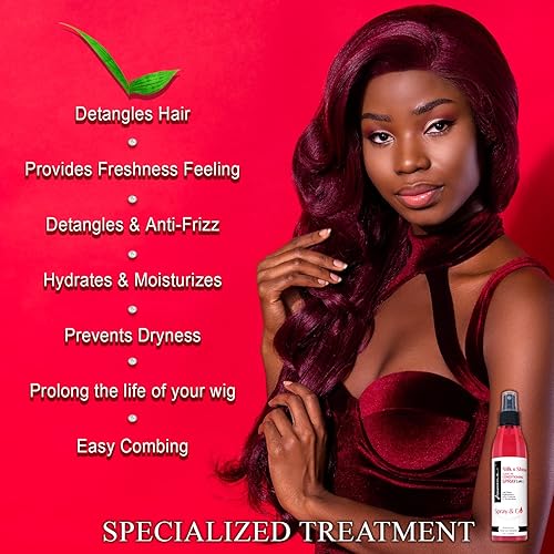 Miniatura 2 de Awesome Silk & Shine - Acondicionador en aerosol sin enjuague, pH 5, deja un excelente aroma, antiencrespamiento, proporciona una sensación de