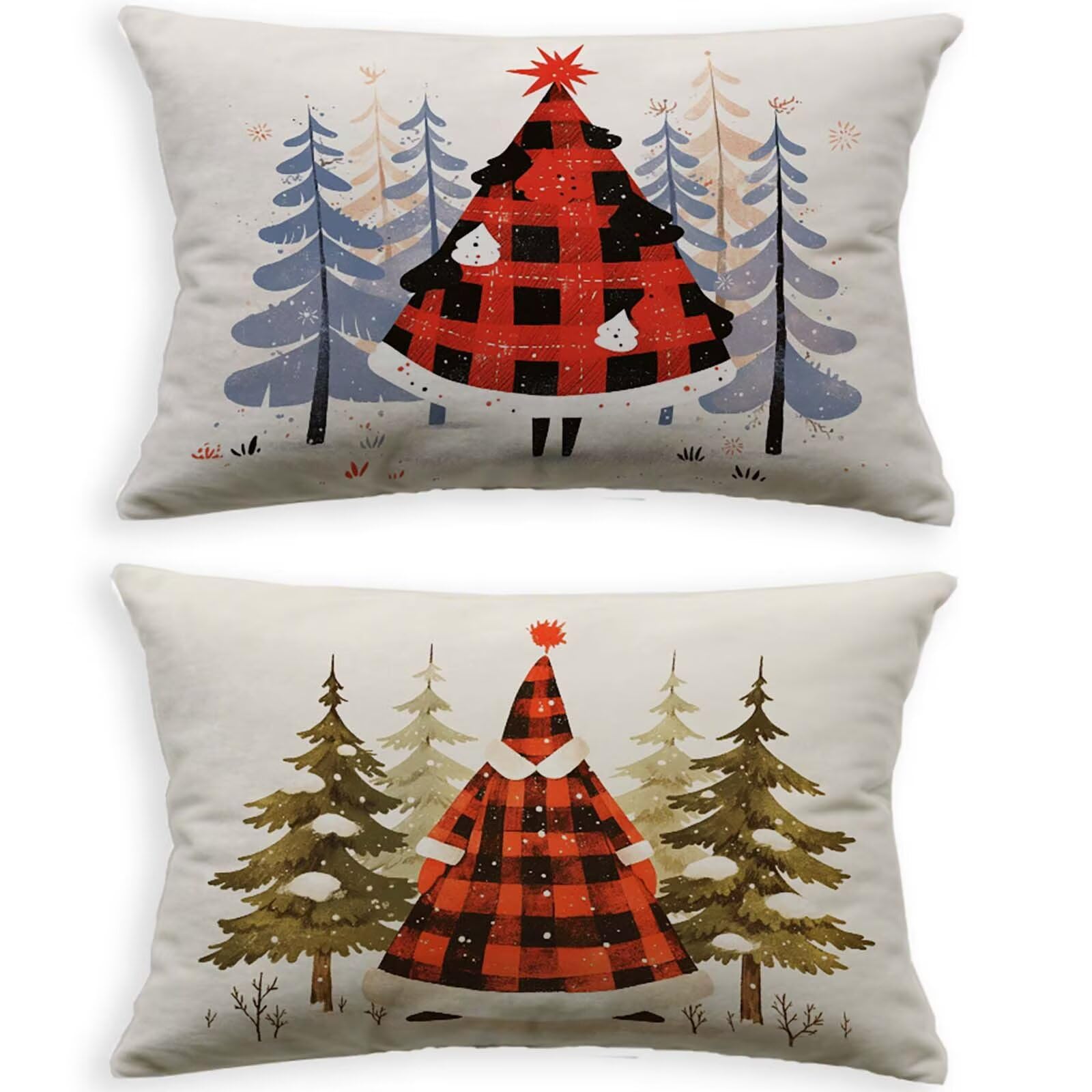 Housse Coussin Extérieur pour Canapé et Terrasse Design Lin