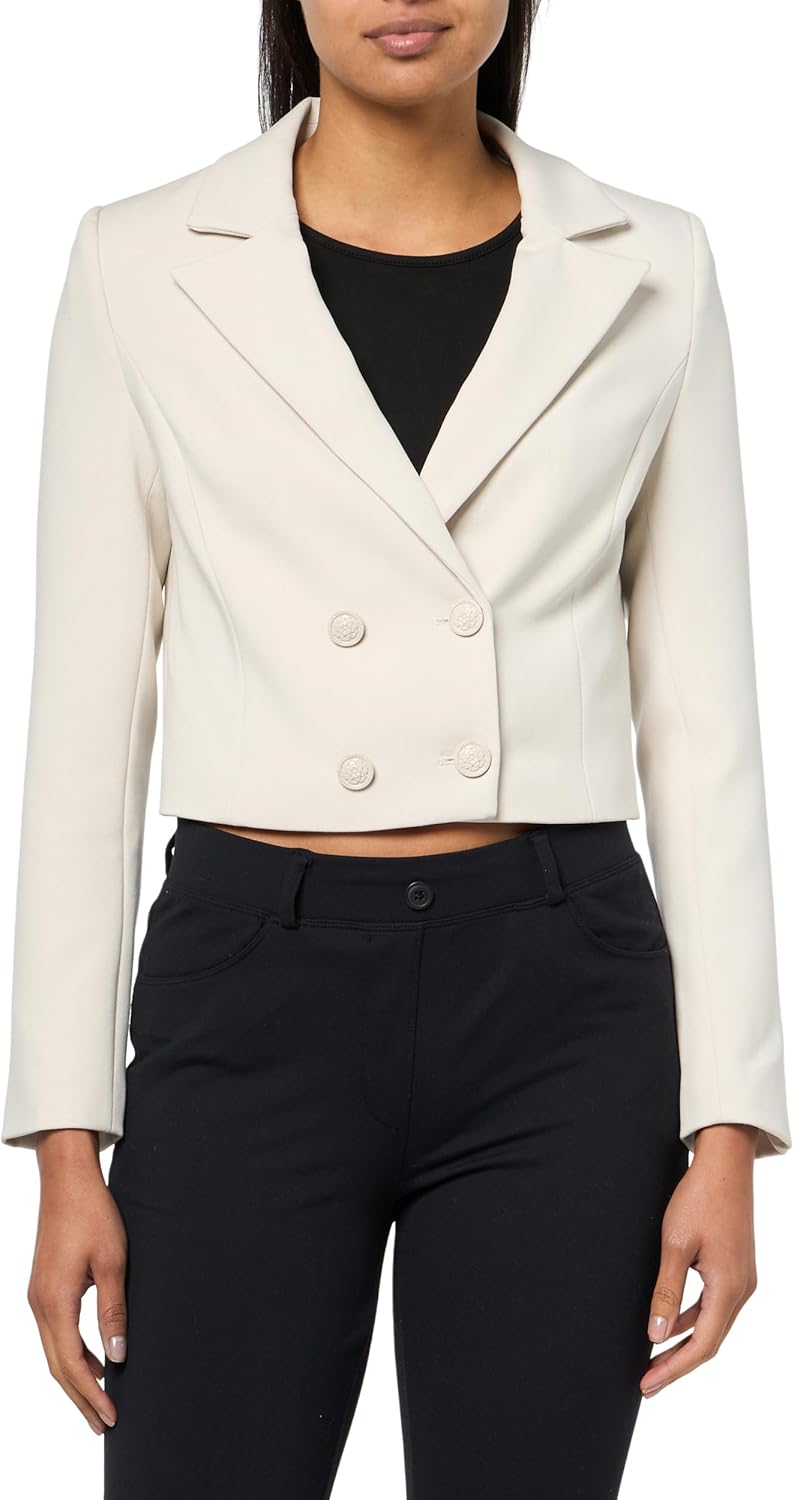 GUESS Women's Eco Joandra Crop Blazer