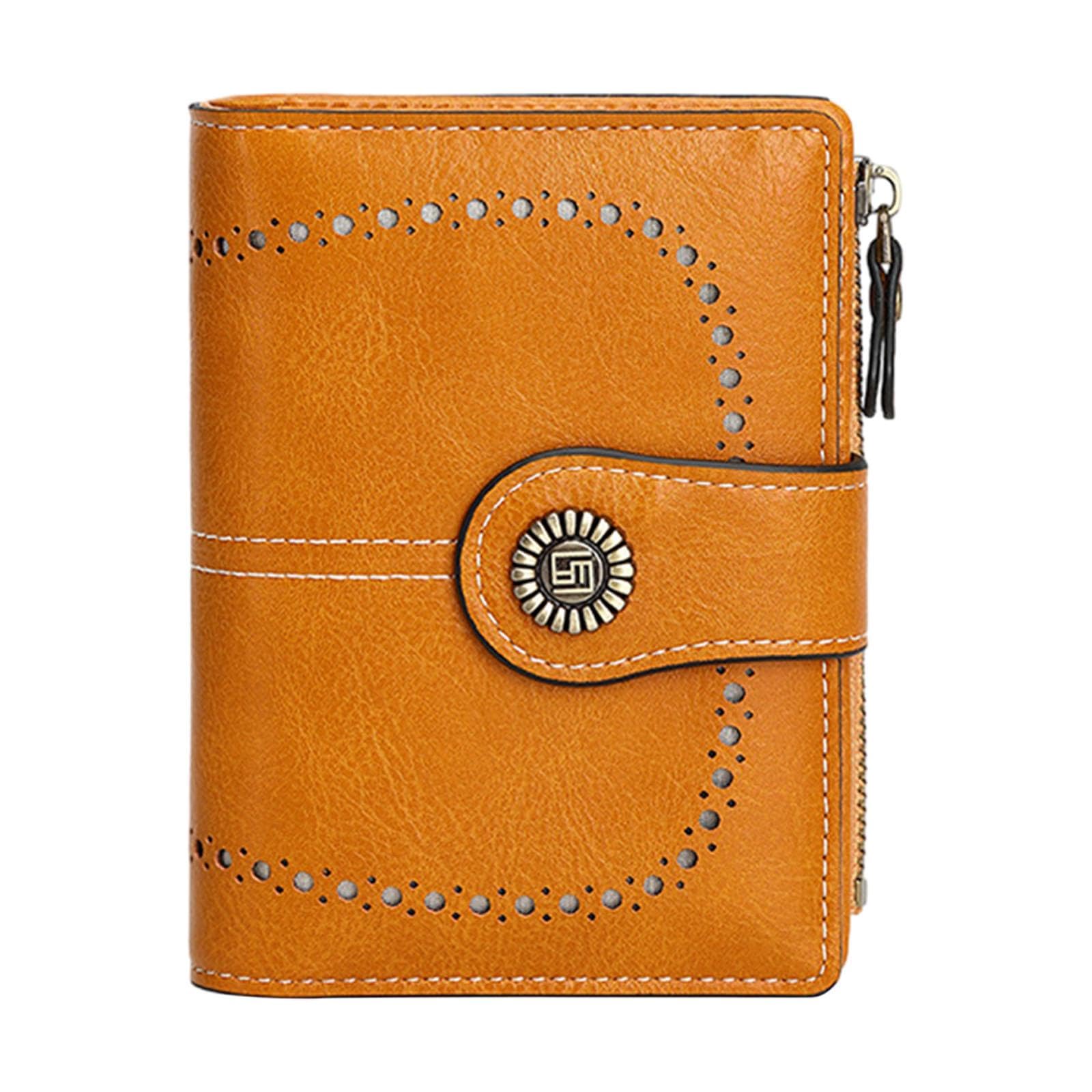 small wallet multifunctional foldable short wallet for street shopping women khaki