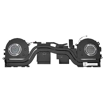 New Genuine CPU Cooling Fan wiht heatsink Replacement for Lenovo Yoga C940-15IRH Laptop Type 81TE C940-15, P/N 5H40S19977