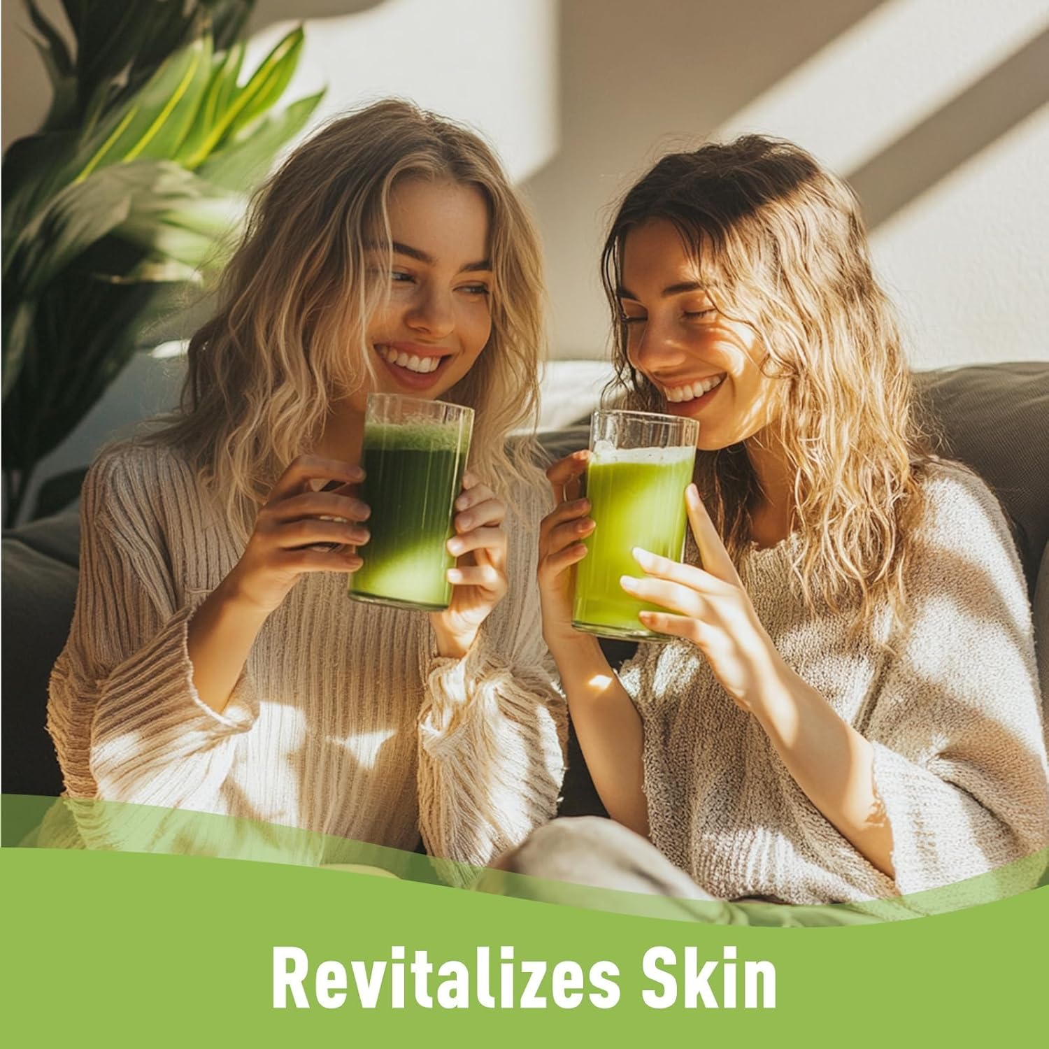 UNLEASH'D ORGANIC Organic Wheatgrass Juice Powder 16oz – 100% Pure Superfood, Immune & Energy Boost, Detox Support - Image 4