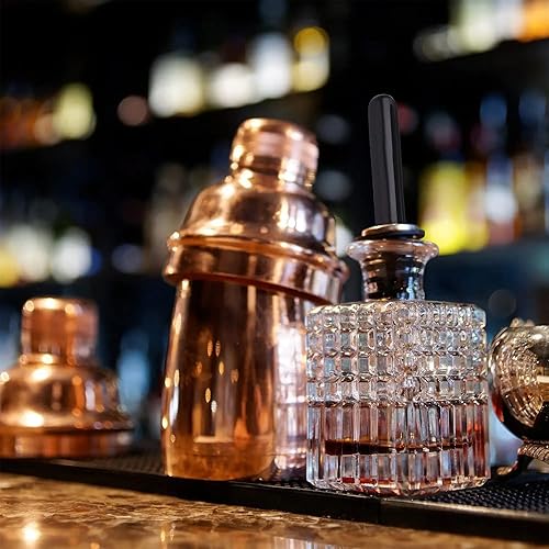 Miniatura 4 de Lounsweer 100 piezas de tapa de goma negra para vertedor de botella de licor, dispensador, boquilla para polvo, cubierta de botella de licor, tapa