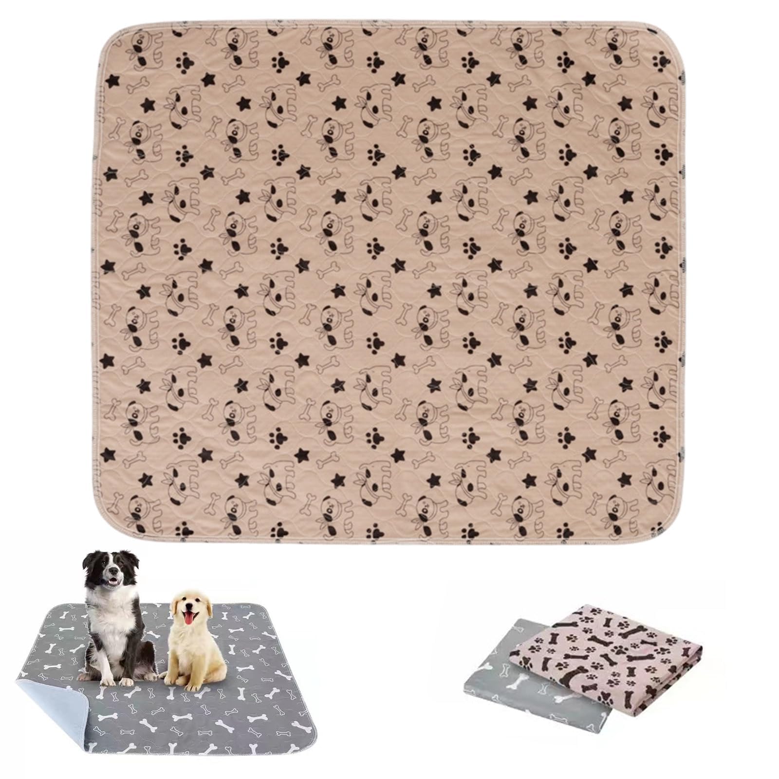 Puppypad - The Last Pee Pads You'll Get,Puppy pad with Pheromones,Reusable Washable Pee Pads for Dogs,Leak & Odor Proof (S,E)