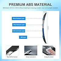 Vista 5 de Alerón compatible con Honda Civic Hatchback 2022-2026, alerón de maletero con labio ABS, alerón de ala de repuesto para accesorios Honda Civic 2022