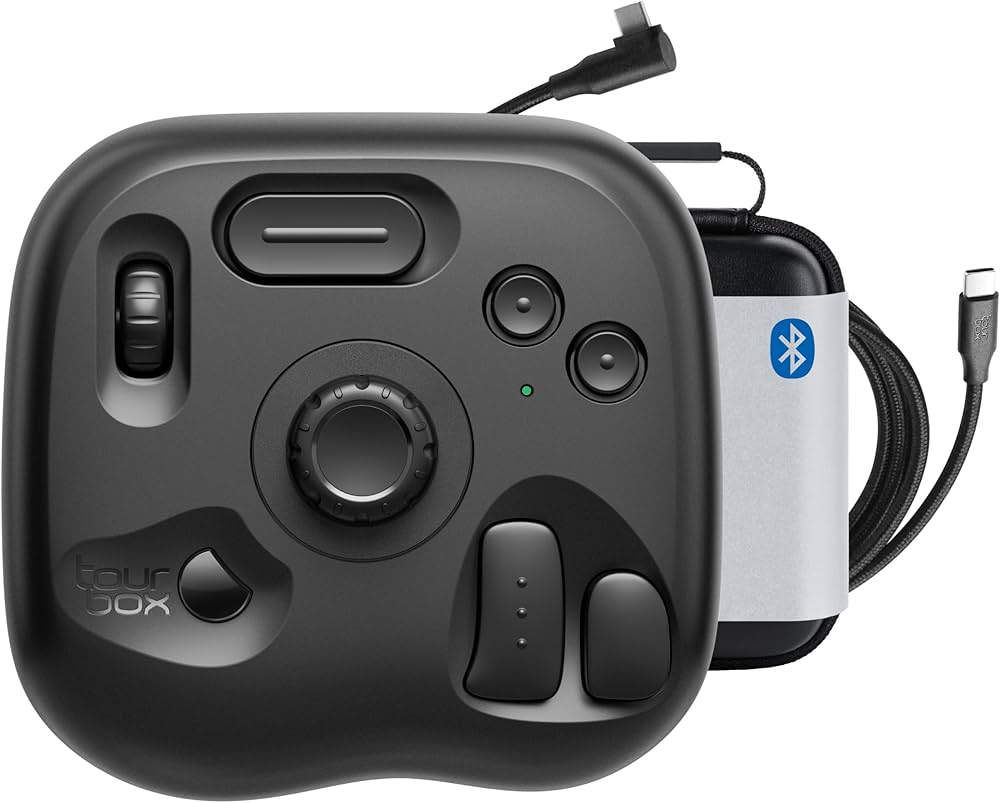 美品★TourBox Lite 左手デバイス 片手キーボード★匿名配送 Amazon.co.jp: TourBox Lite エントリー左手デバイス・片手キーボード