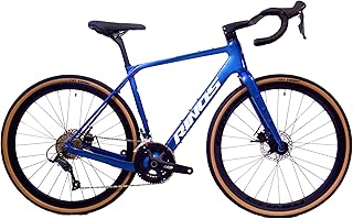 Rinos Sandman 1 Bici Gravel in Carbonio | SORA, 18 Velocità | Telaio in Carbonio T800 | 9,8 kg | Freni a Disco | Pneumatici CST 700x40C