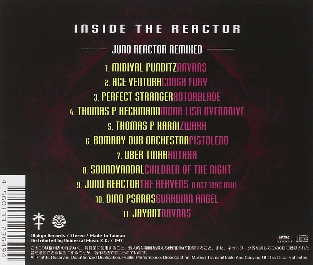 Juno Reactor Inside The Reactor