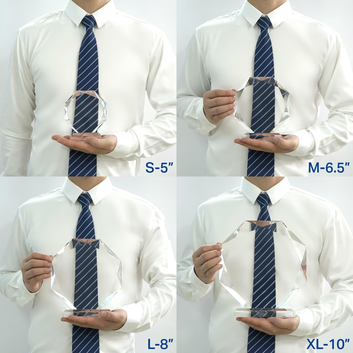 Custom Engraved Crystal Board of Director Appreciation Award Plaque, Unique Personalized Thank You and Farewell Gift for Board Member and Executives (M - 6.5") - Image 6