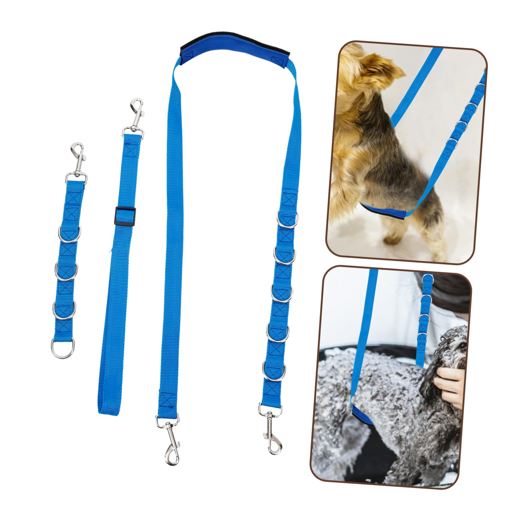 Sosoport 12piezas Mesa De Grooming para Mascotas Cuerda Ajustable Kit para Baño y Cuidado Accesorios De Peluquería para Mascotas