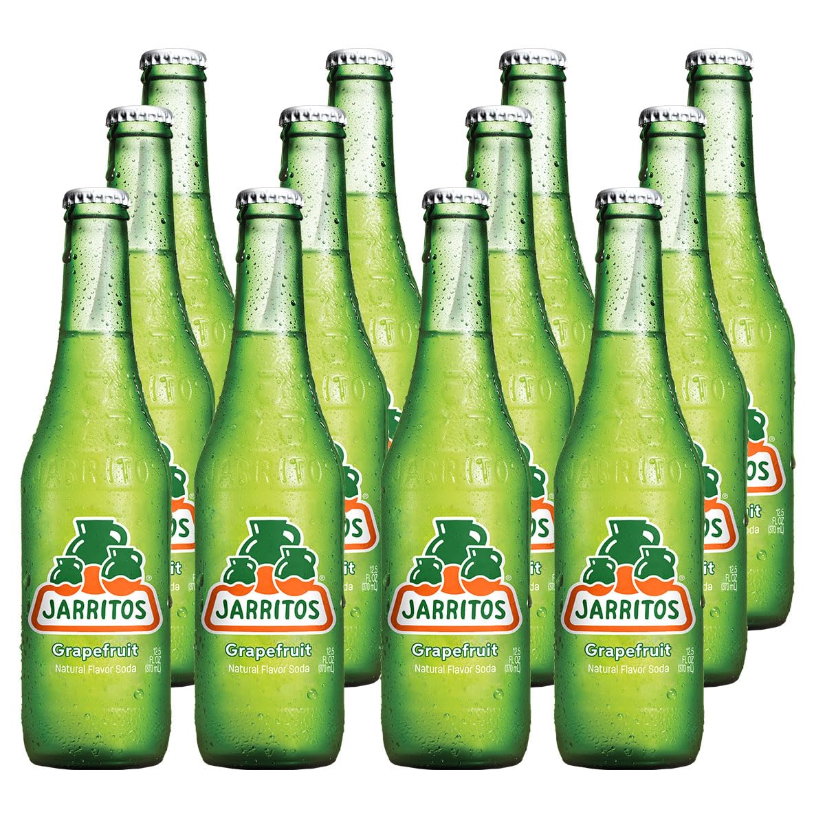 JARRITOS Pompelmo alla limonata, confezione da 12 pezzi (12 x 370 ml)