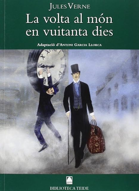 Portada de La volta al món en vuitanta dies