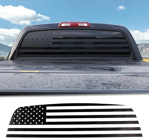 Aunginsy Adhesivo para panel de vidrio para ventana trasera, compatible con Toyota Tundra 2007-2021, panel de ventana de puerta trasera de