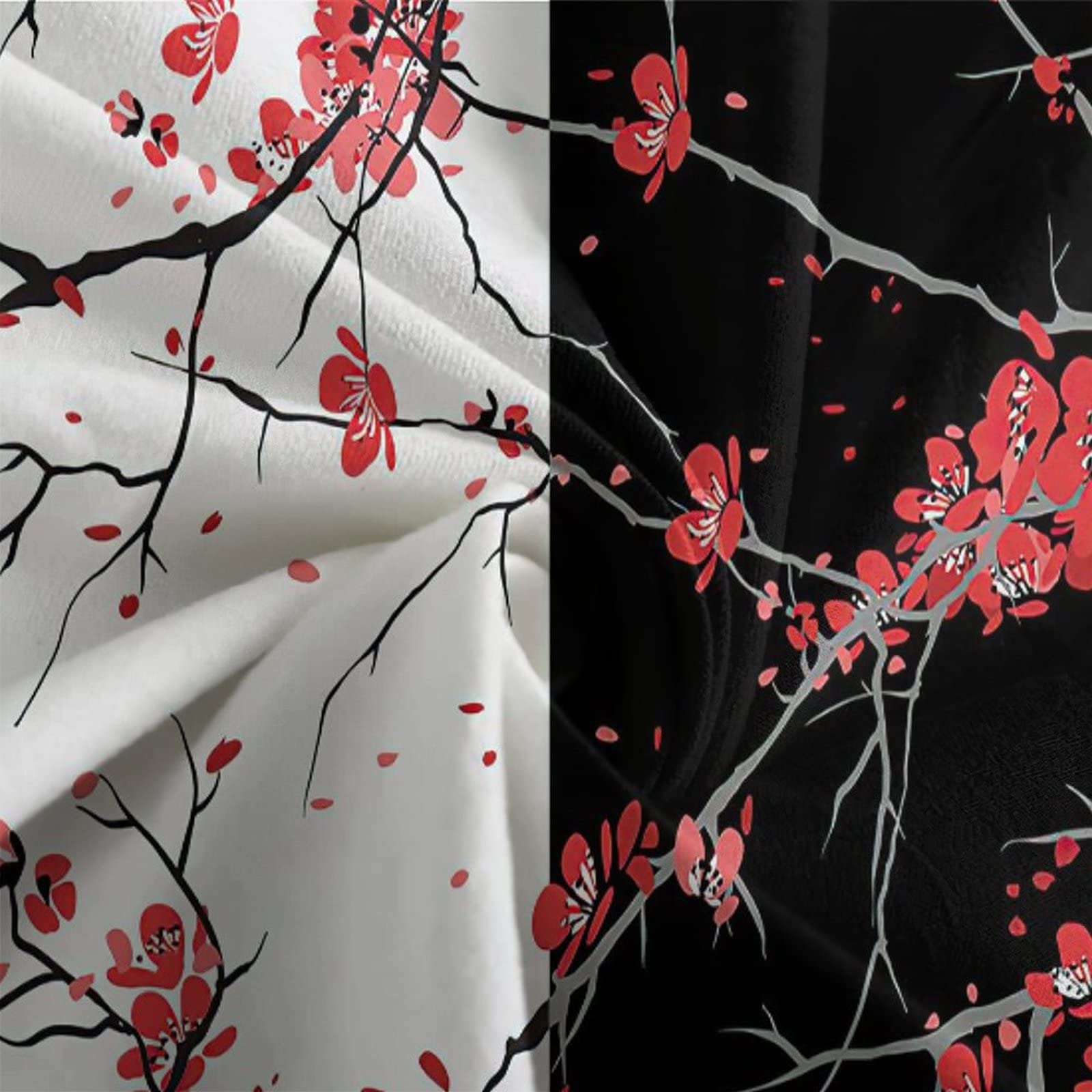 Amazon.com: Japanese Duvet Cover Set, Sakura Tree Japanese Cherry