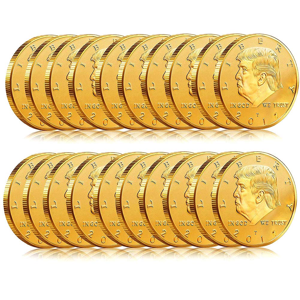 Amazon.com: Donald Trump Gold Coin, 2017 Gold Plated Collectable